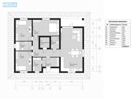 Продаж дома, 1&nbsp; поверх, 110&nbsp;кв.м, 3&nbsp;кімнати, ділянка 5&nbsp;соток, <a class="location-link" href="/borispol/" title="Недвижимость Бориспіль">Бориспіль</a>, Франка (изображение 3)