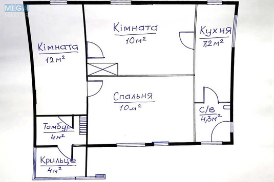Продаж дома, 1&nbsp; поверх, 47,50&nbsp;кв.м, 3&nbsp;кімнати, ділянка 7&nbsp;соток, <a class="location-link" href="/kryukovshina/" title="Недвижимость Крюківщина">Крюківщина</a>, Тюльпанна, 80 (изображение 8)