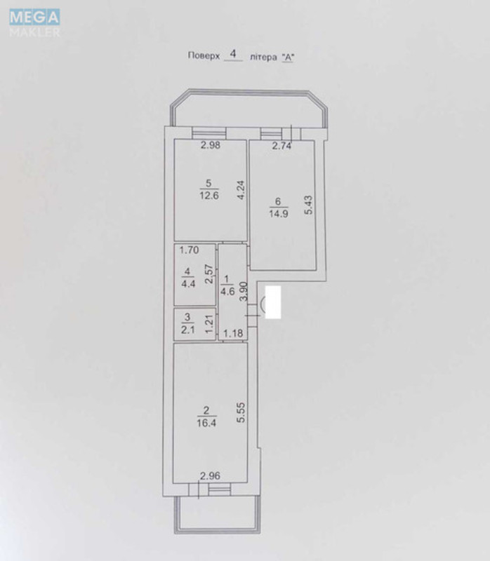 Новобудова, 5 поверхів, <a class="location-link" href="/sofievskaya-borshagovka/" title="Недвижимость Софіївська Борщагівка">Софіївська Борщагівка</a>, Тарасівська, 1 (изображение 3)