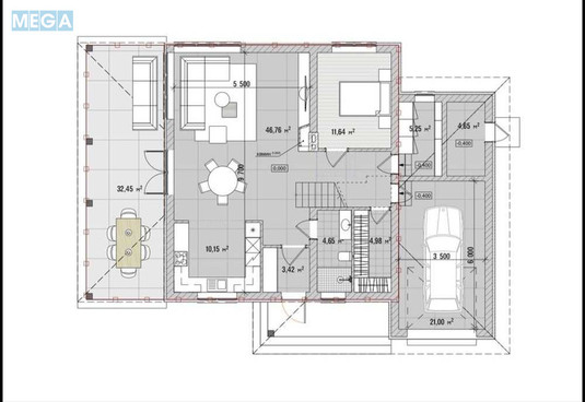 Продаж дома, 2&nbsp;поверху, 197&nbsp;кв.м, 4&nbsp;кімнати, ділянка 8&nbsp;соток, <a class="location-link" href="/belogorodka-selo-kv/" title="Недвижимость Білогородка">Білогородка</a>, Дружби (изображение 6)