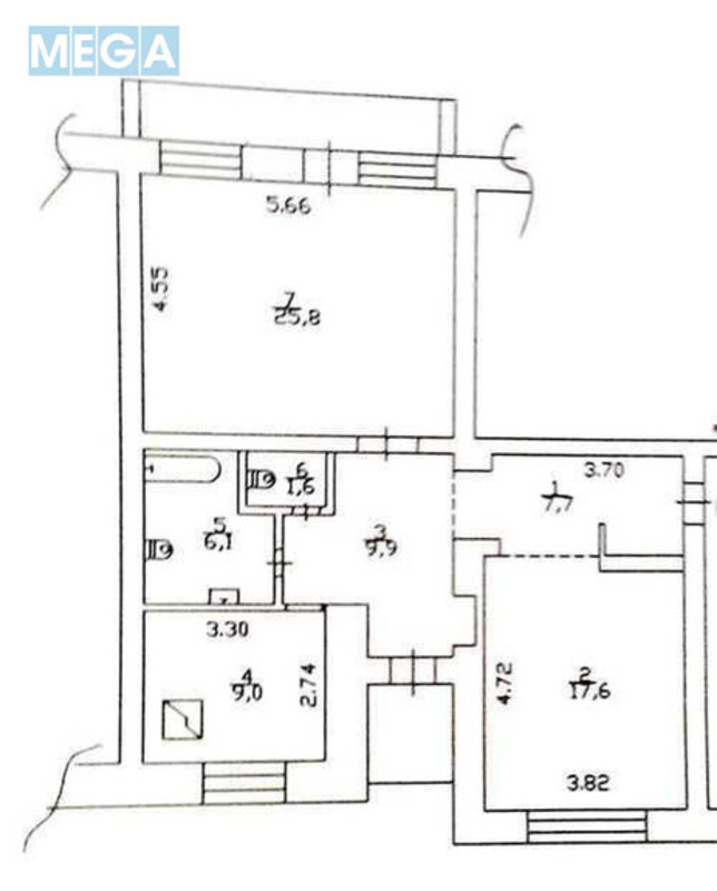 Оренда 2 кімнатної квартири, <a class="location-link" href="/kiev/" title="Недвижимость Київ">Київ</a>, <a class="location-link" href="/kiev/solomenskij/" title="Недвижимость Солом'янський район">Солом'янський р-н</a>, Борщаговская ул., 145 (изображение 3)