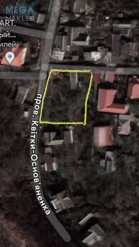 Продажа участка, 12,25&nbsp;соток, участок под жилую застройку, <a class="location-link" href="/kiev/" title="Недвижимость Київ">Київ</a>, <a class="location-link" href="/kiev/goloseevskij/" title="Недвижимость Голосіївський район">Голосіївський р-н</a>, Квитки-Основьяненко пер. (изображение 2)