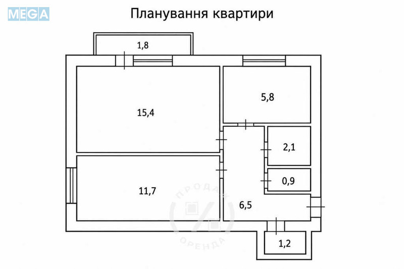 Продаж 2 кімнатної квартири (45,4/27/6), 9 пов. 9 пов. будинку, <a class="location-link" href="/kiev/" title="Недвижимость Київ">Київ</a>, <a class="location-link" href="/kiev/solomenskij/" title="Недвижимость Солом'янський район">Солом'янський р-н</a>, Александра Пироговского ул., 8 (изображение 11)