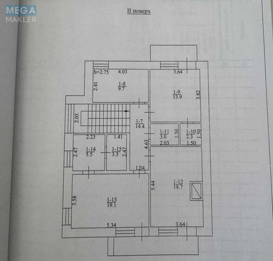 Продаж дома, 2&nbsp;поверху, 169,50&nbsp;кв.м, 4&nbsp;кімнати, ділянка 6&nbsp;соток, <a class="location-link" href="/gnedin/" title="Недвижимость Гнідін">Гнідин</a>, Весняна (изображение 21)