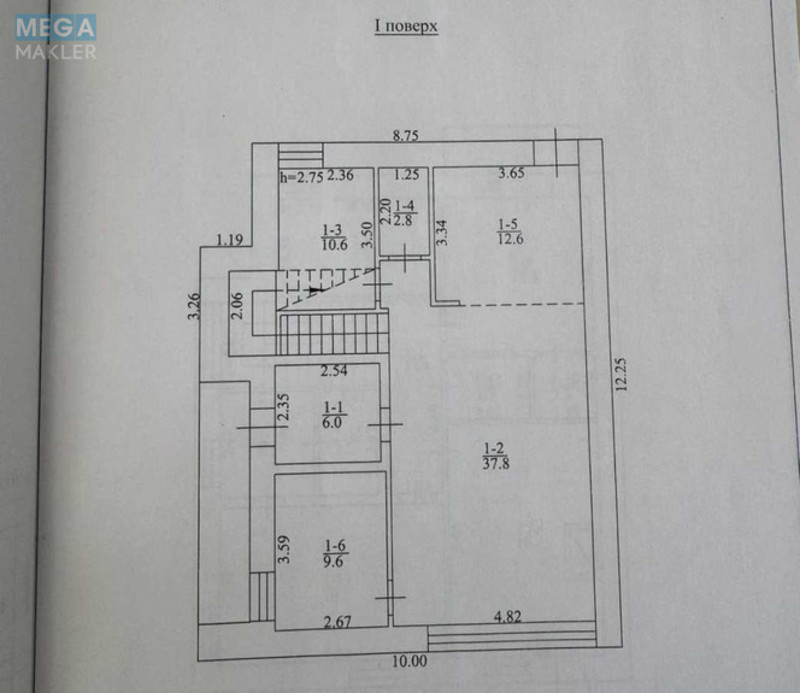 Продаж дома, 2&nbsp;поверху, 169,50&nbsp;кв.м, 4&nbsp;кімнати, ділянка 6&nbsp;соток, <a class="location-link" href="/gnedin/" title="Недвижимость Гнідін">Гнідин</a>, Весняна (изображение 22)