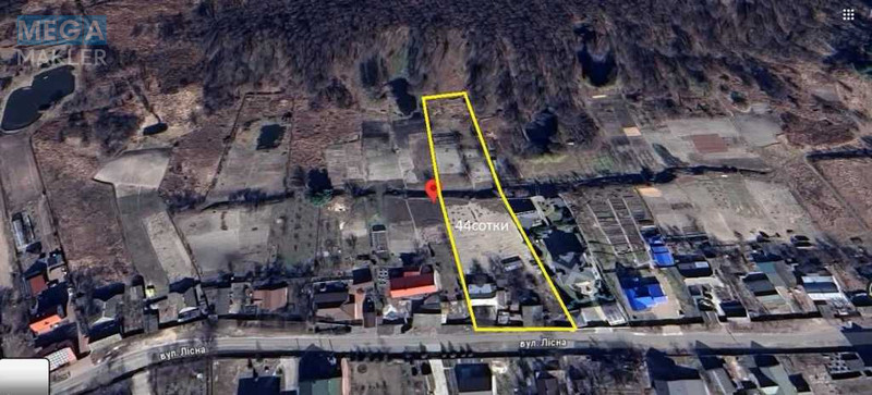 Продажа участка, 44&nbsp;сотки, участок под жилую застройку, <a class="location-link" href="/zazimya/" title="Недвижимость Зазим'я">Зазим`я</a>, лісова (изображение 3)