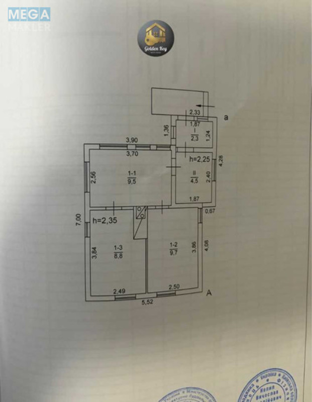 Продаж 2 кімнатної квартири (44,8/18/9,5), 1 пов. 1 пов. будинку, <a class="location-link" href="/galinka/" title="Недвижимость Галинка">Галинка</a>, Лазурна (изображение 21)
