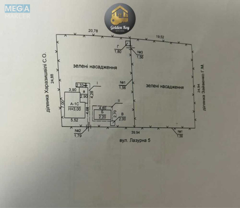 Продаж 2 кімнатної квартири (44,8/18/9,5), 1 пов. 1 пов. будинку, <a class="location-link" href="/galinka/" title="Недвижимость Галинка">Галинка</a>, Лазурна (изображение 22)