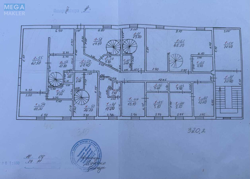 Продаж окремої будівлі/побудови, 1&nbsp;432&nbsp;кв.м, <a class="location-link" href="/chernovtsi/" title="Недвижимость Чернівці">Чернівці</a>, <a class="location-link" href="/chernovtsi/shevchenkovskij/" title="Недвижимость Шевченківський район">Шевченківський р-н</a>, вул. Залозецького, 97Б (изображение 22)