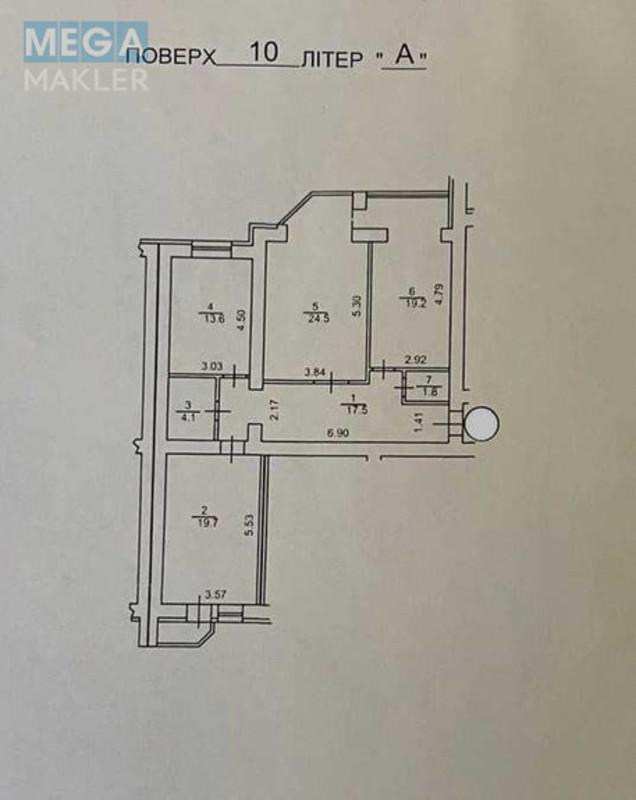 Оренда 3 кімнатної квартири, <a class="location-link" href="/kiev/" title="Недвижимость Київ">Київ</a>, <a class="location-link" href="/kiev/goloseevskij/" title="Недвижимость Голосіївський район">Голосіївський р-н</a>, Михайла Ломоносова вул., 60а (изображение 11)