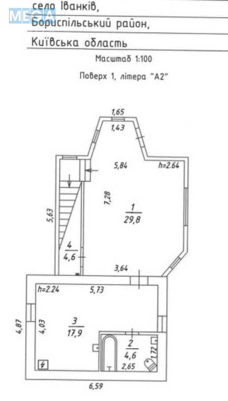 Продаж дома, 2&nbsp;поверху, 116&nbsp;кв.м, 4&nbsp;кімнати, ділянка 18&nbsp;соток, <a class="location-link" href="/ivankov-selo-kv/" title="Недвижимость Іванків">Іванків</a>, Кобзаря, 25 (изображение 21)