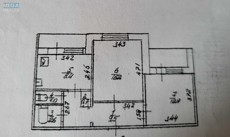 Продаж 2 кімнатної квартири (55/35/8), 16 пов. 16 пов. будинку, <a class="location-link" href="/kiev/" title="Недвижимость Київ">Київ</a>, <a class="location-link" href="/kiev/svyatoshinskij/" title="Недвижимость Святошинський район">Святошинський р-н</a>, Василя Стуса вул., 23/9 (изображение 17)