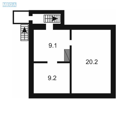 Продаж дома, 1&nbsp; поверх, 77,60&nbsp;кв.м, 2&nbsp;кімнати, ділянка 6&nbsp;соток, <a class="location-link" href="/zajmishe-selo-kv/" title="Недвижимость Займище">Займище</a>, Садова (изображение 8)