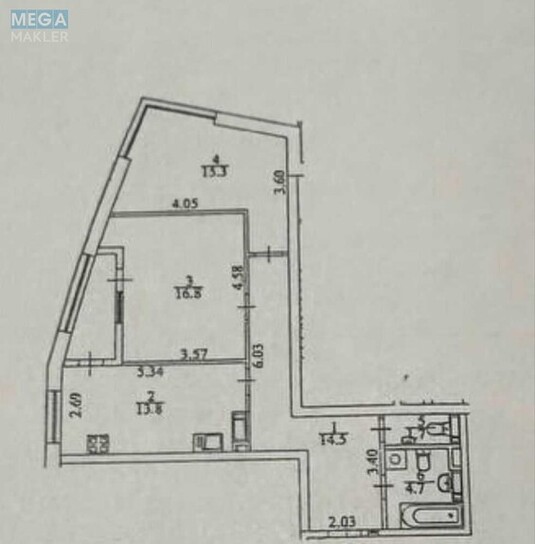 Оренда 2 кімнатної квартири, <a class="location-link" href="/kiev/" title="Недвижимость Київ">Київ</a>, <a class="location-link" href="/kiev/shevchenkovskij/" title="Недвижимость Шевченківський район">Шевченківський р-н</a>, Белорусская ул., 36А (изображение 12)