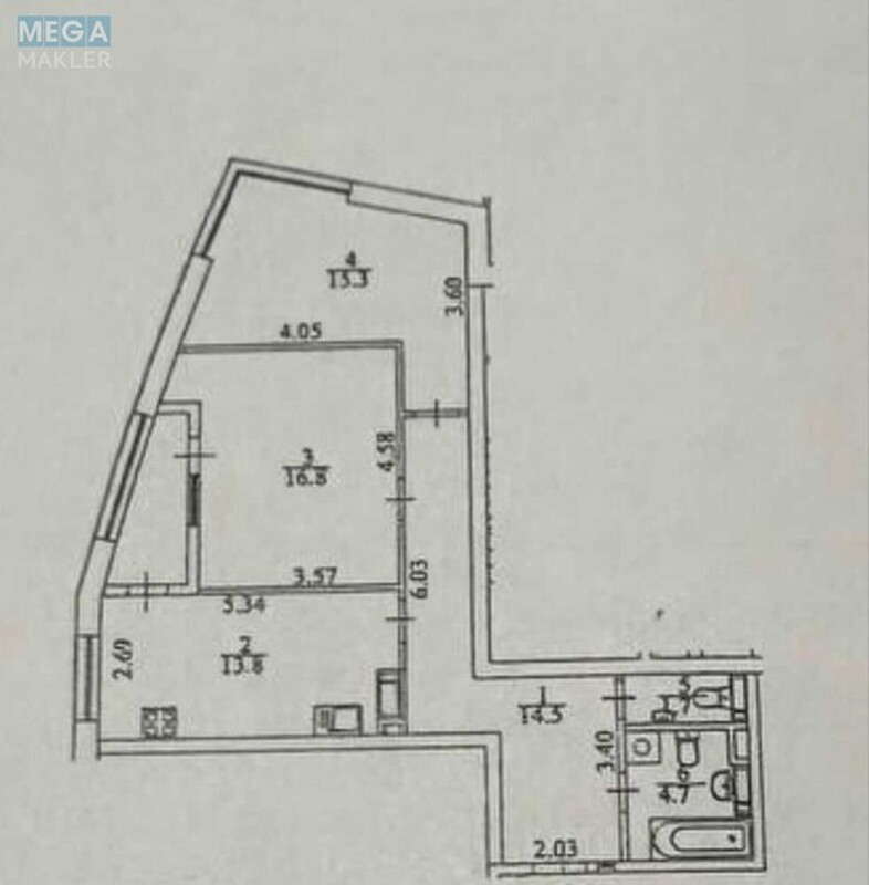 Оренда 2 кімнатної квартири, <a class="location-link" href="/kiev/" title="Недвижимость Київ">Київ</a>, <a class="location-link" href="/kiev/shevchenkovskij/" title="Недвижимость Шевченківський район">Шевченківський р-н</a>, Белорусская ул., 36А (изображение 12)