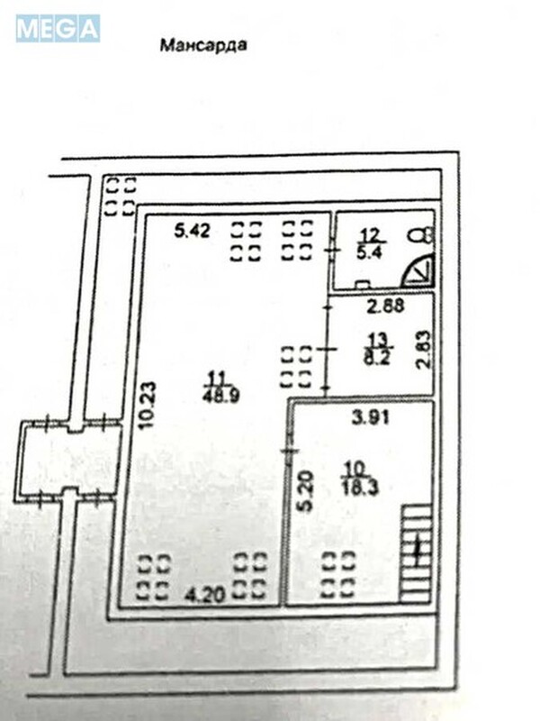 Продаж 5 кімнатної квартири (198,7/82,4/24,5), 6 пов. 6 пов. будинку, <a class="location-link" href="/kiev/" title="Недвижимость Київ">Київ</a>, <a class="location-link" href="/kiev/shevchenkovskij/" title="Недвижимость Шевченківський район">Шевченківський р-н</a>, Тургенєвська вул., 74а (изображение 13)