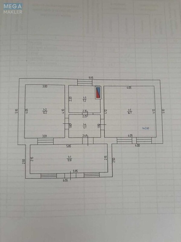 Продаж дома, 1&nbsp; поверх, 51&nbsp;кв.м, 3&nbsp;кімнати, ділянка 10&nbsp;соток, <a class="location-link" href="/nerubajskoe/" title="Недвижимость Нерубайське">Нерубайське</a>, Приморская, 10 (изображение 7)